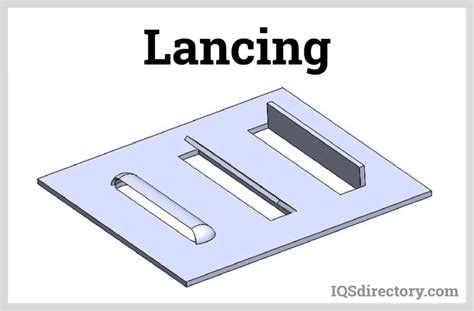 lancing in sheet metal|perforating operation in sheet metal.